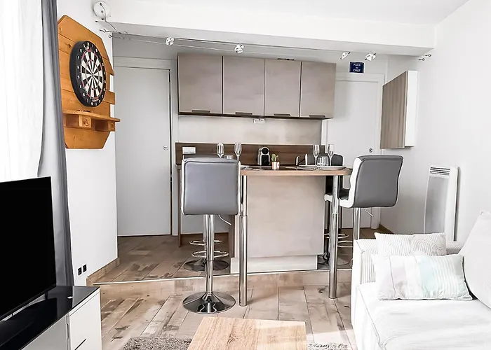 Plage A Pied - Parking Prive - Balcon - Baignoire Balneo روكوبرُن كاب مارتي